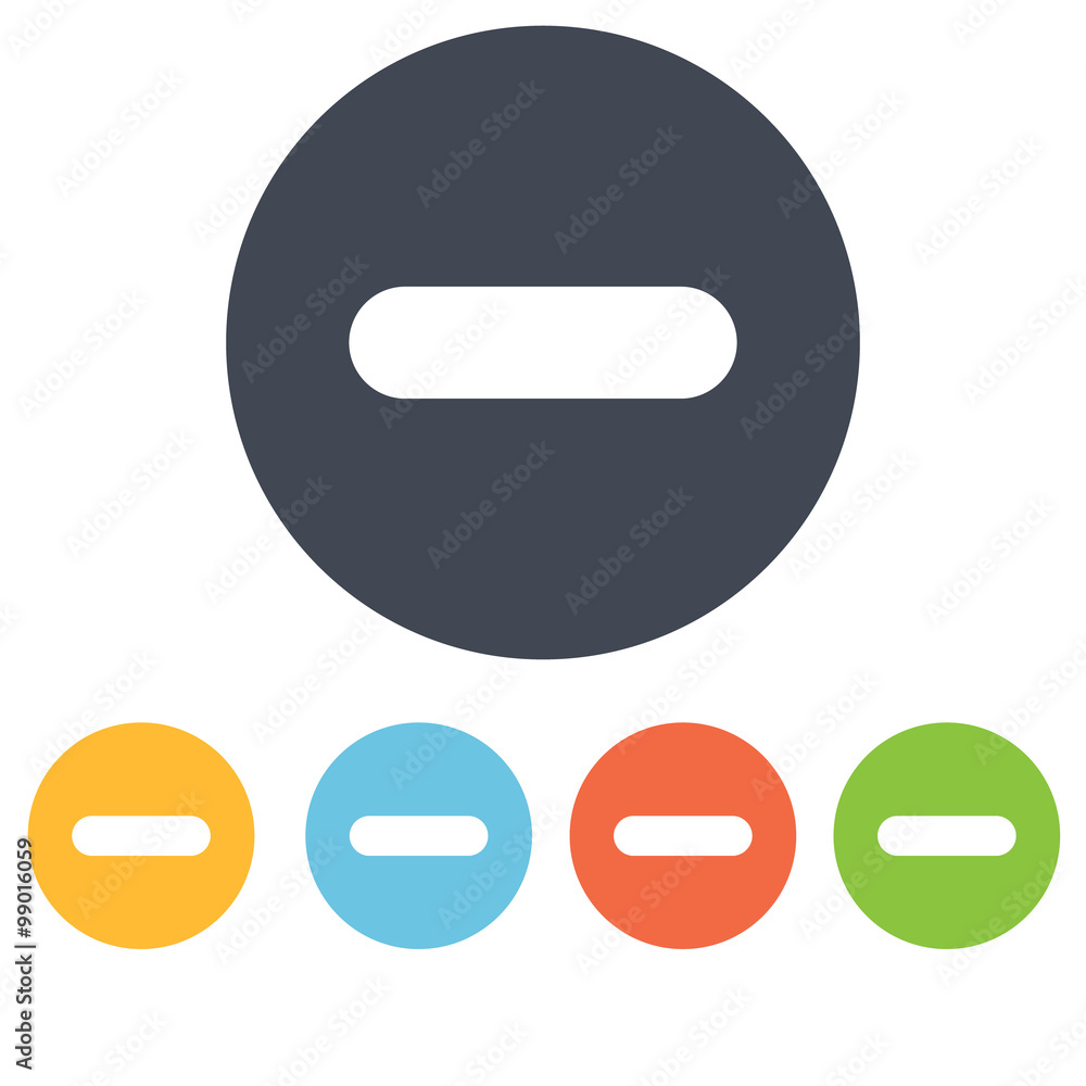 Button sound minus icon Button sound minus icon