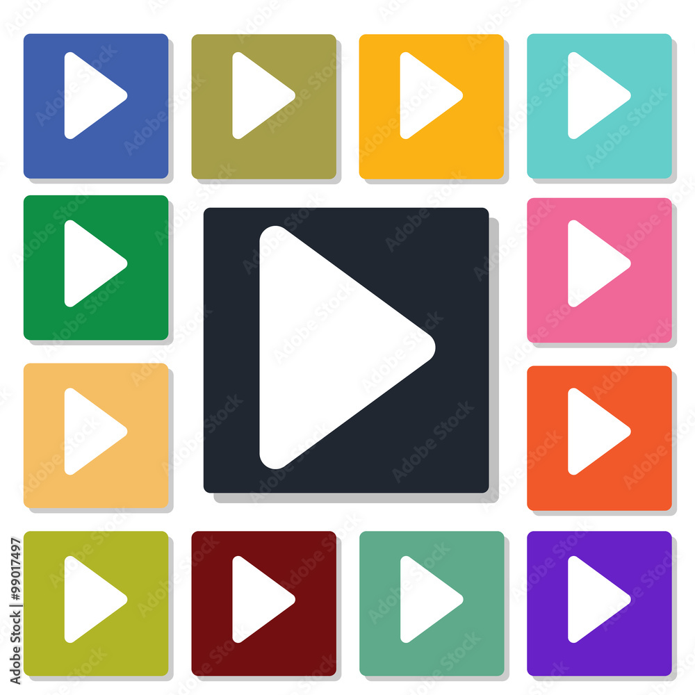 Play button icon Play button icon