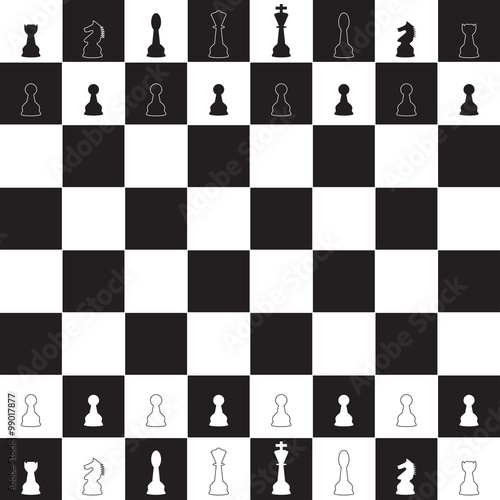 chess background table