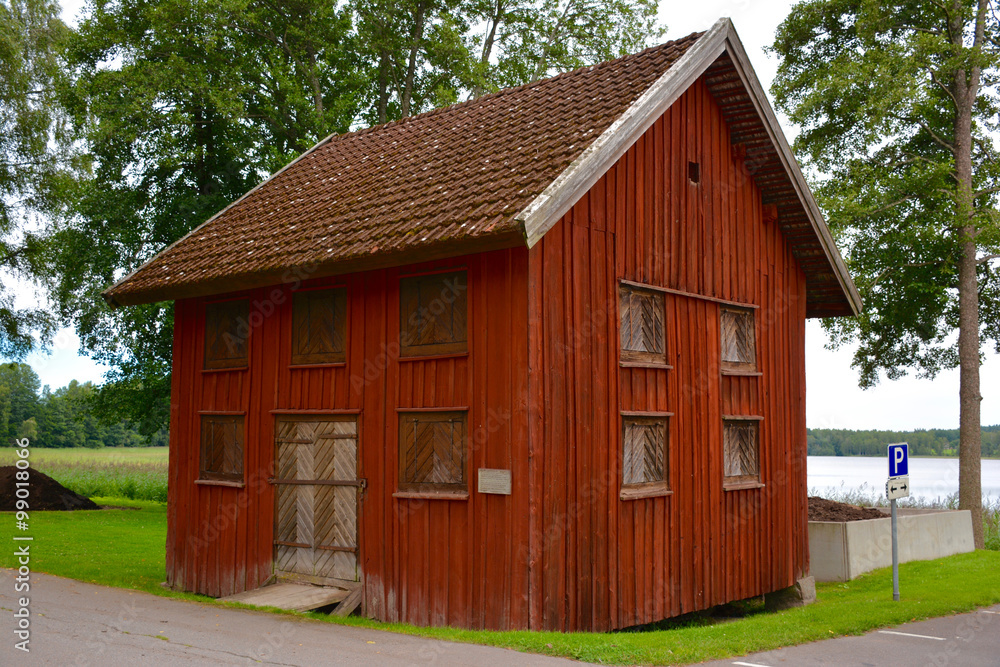 Altes Gebäude an der Kirche - Norra Sandsjö