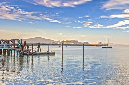One of the Piers of San-Francisco City in California,USA © danmorgan12
