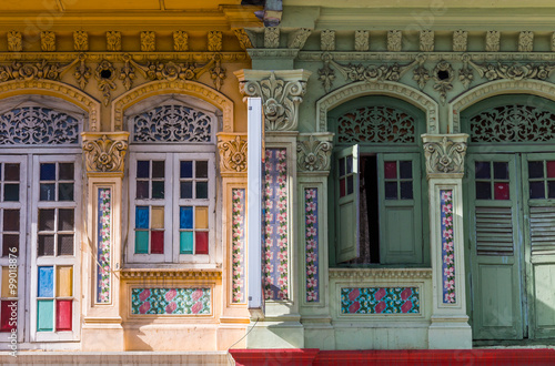 Canvas Print CITY SCAPE IN SINGAPORE