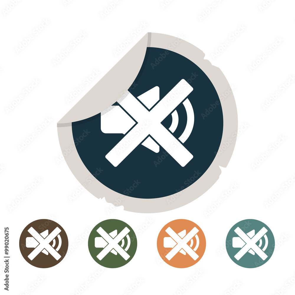 Obraz premium Volume icon