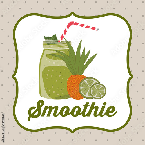 fruit smoothie design 