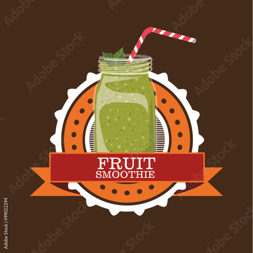 fruit smoothie design 