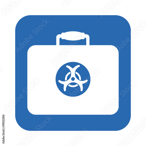 Bacteriological danger icon