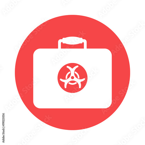 Bacteriological danger icon