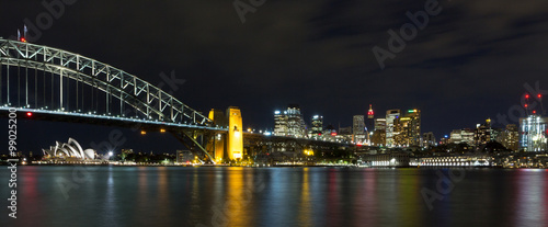 Sydney Skyline by night © CvK Photography