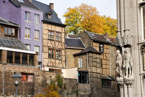 Foto Historic houses, Liege, Belgium