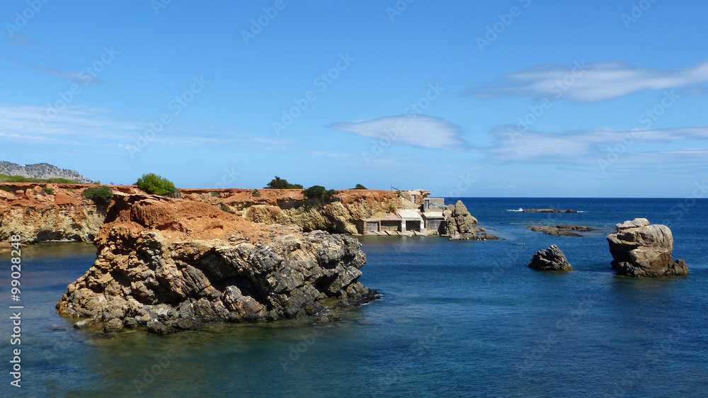 Steilküste auf Ibiza