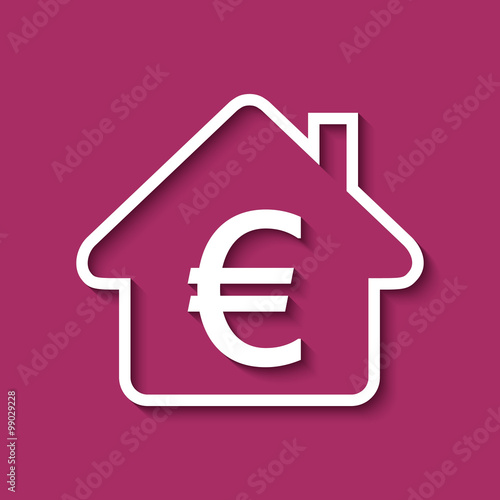 Logo maison et budget.
