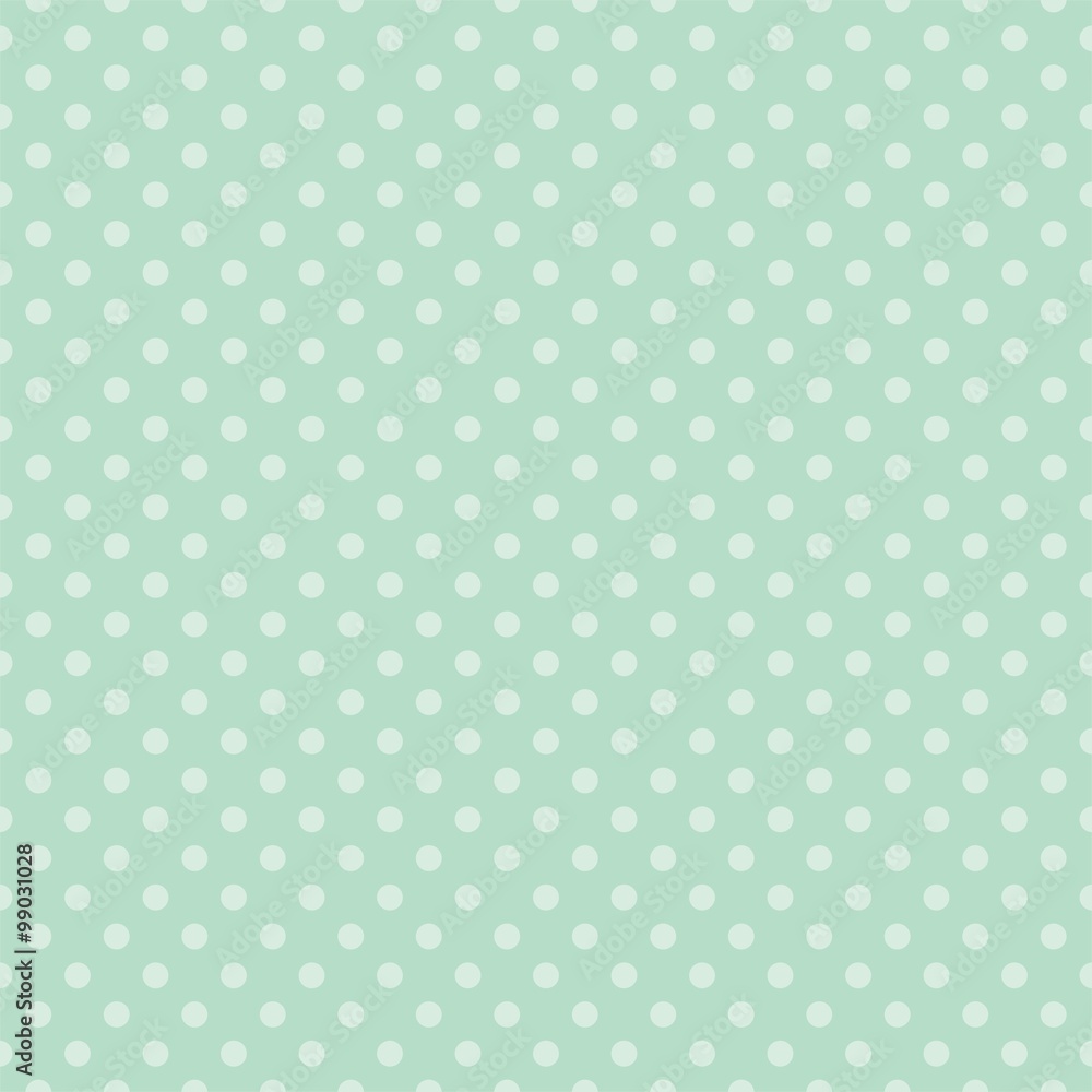 Tile mint green vector pattern or seamless background