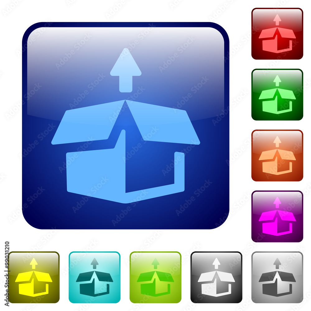 Color unpack square buttons Color unpack square buttons