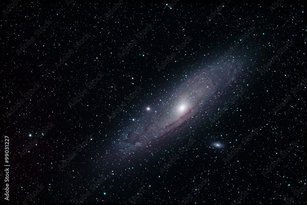 Naklejka premium Andromeda Galaxy M31