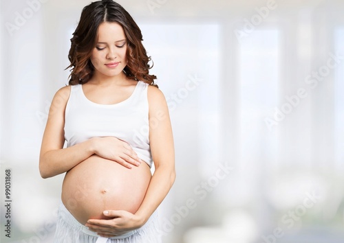 Pregnant.