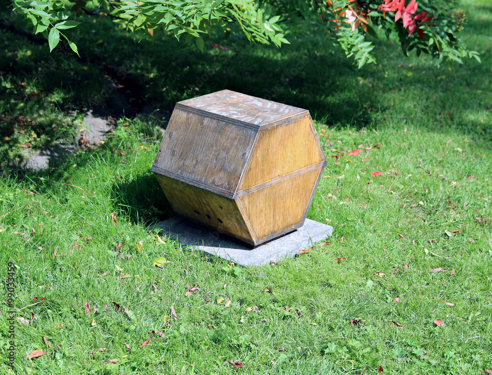 Naklejka premium The wooden beehive