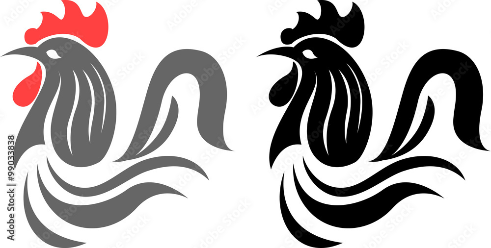 chicken agriculture logo sign vector chicken agriculture logo sign vector