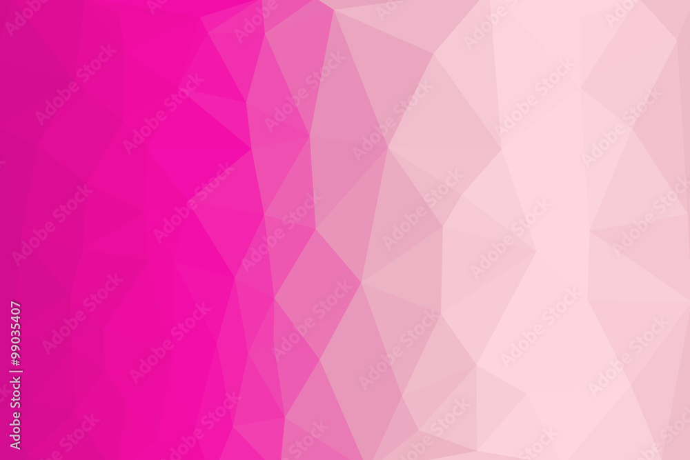 pink and white polygon for background design.