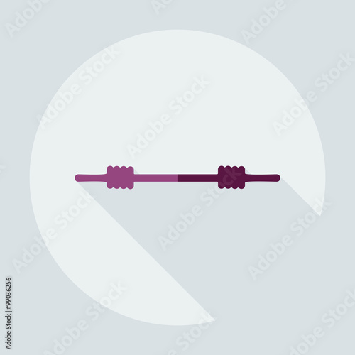 Flat modern design with shadow icons marine rope
