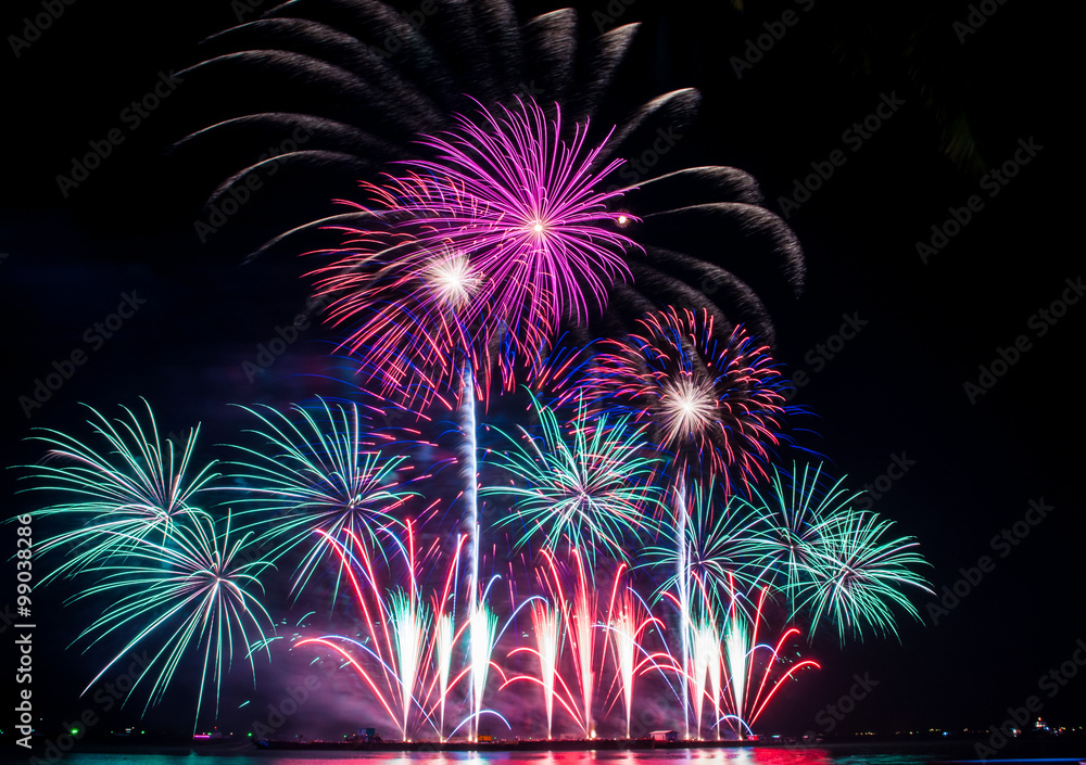 International Fireworks Festival at Pattaya, Thailand International Fireworks Festival at Pattaya, Thailand