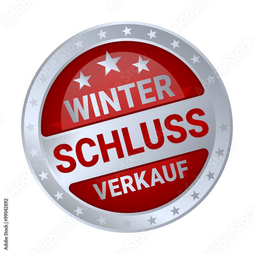 Winter Sale Icon Button