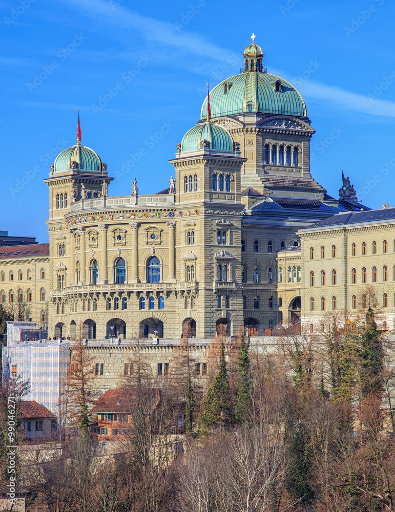 Obraz premium Federal Palace of Switzerland Building