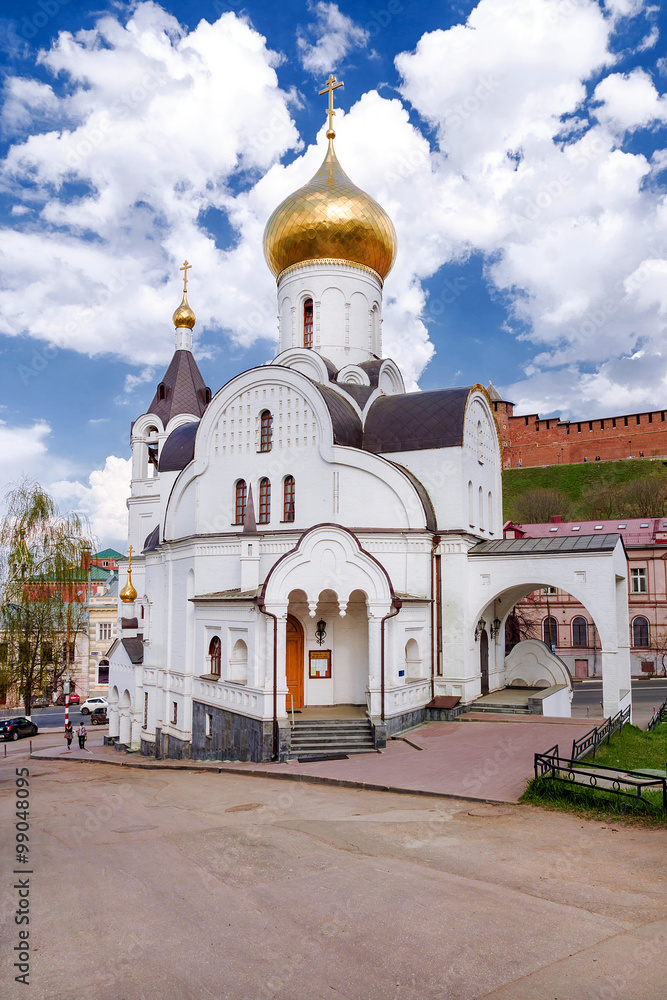 church in Nizhny Novgorod, Russia
