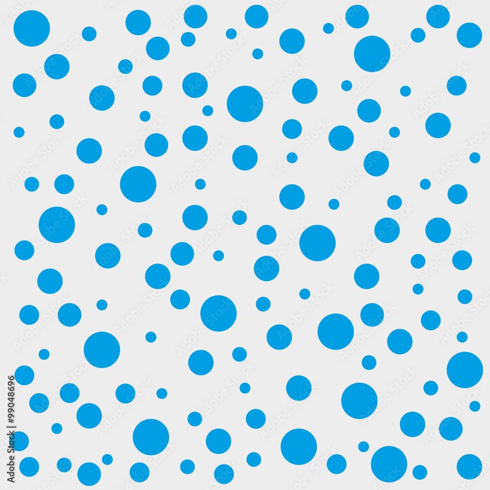 Seamless blue dots pattern