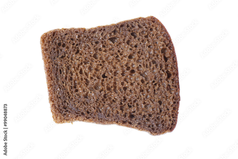 Piece of black bread Piece of black bread