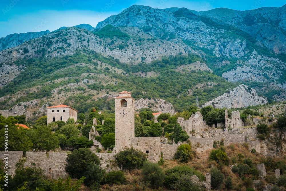 Old fortress of Old Bar, Montenegro