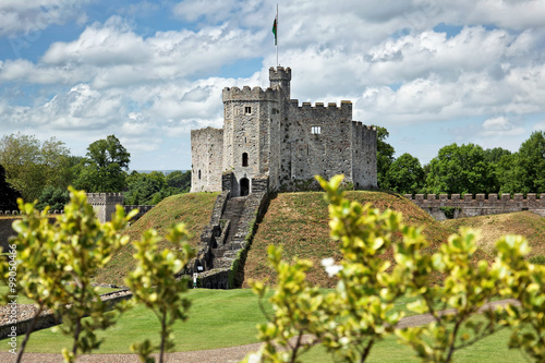 Cardiff Castle in Wales photo