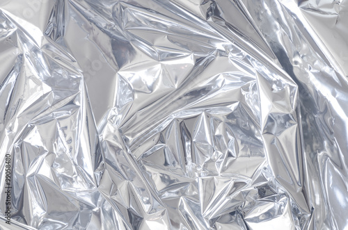 silver  foil background photo