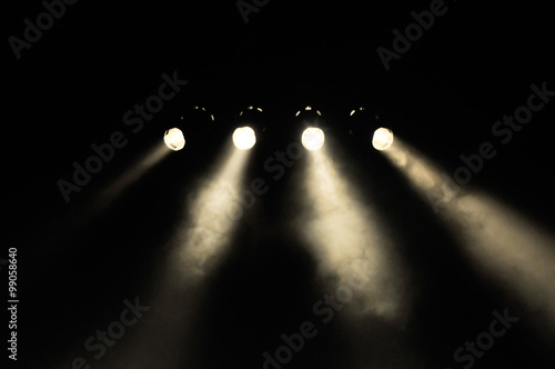 Slika na platnu Four Spotlights