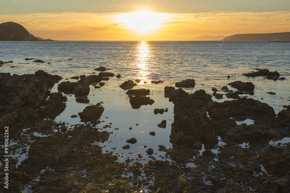 Fototapeta premium Coastal Sunset