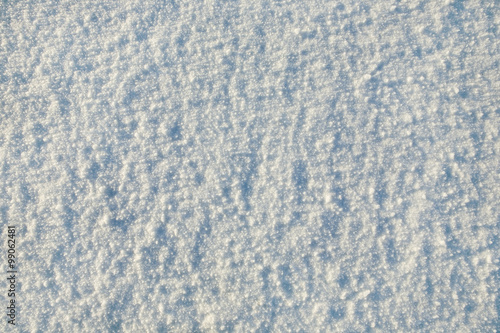 Natural snow texture background