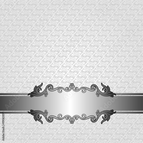 Silver Batik Wallpaper Cover