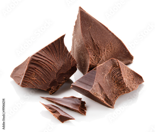 Chocolate pieces