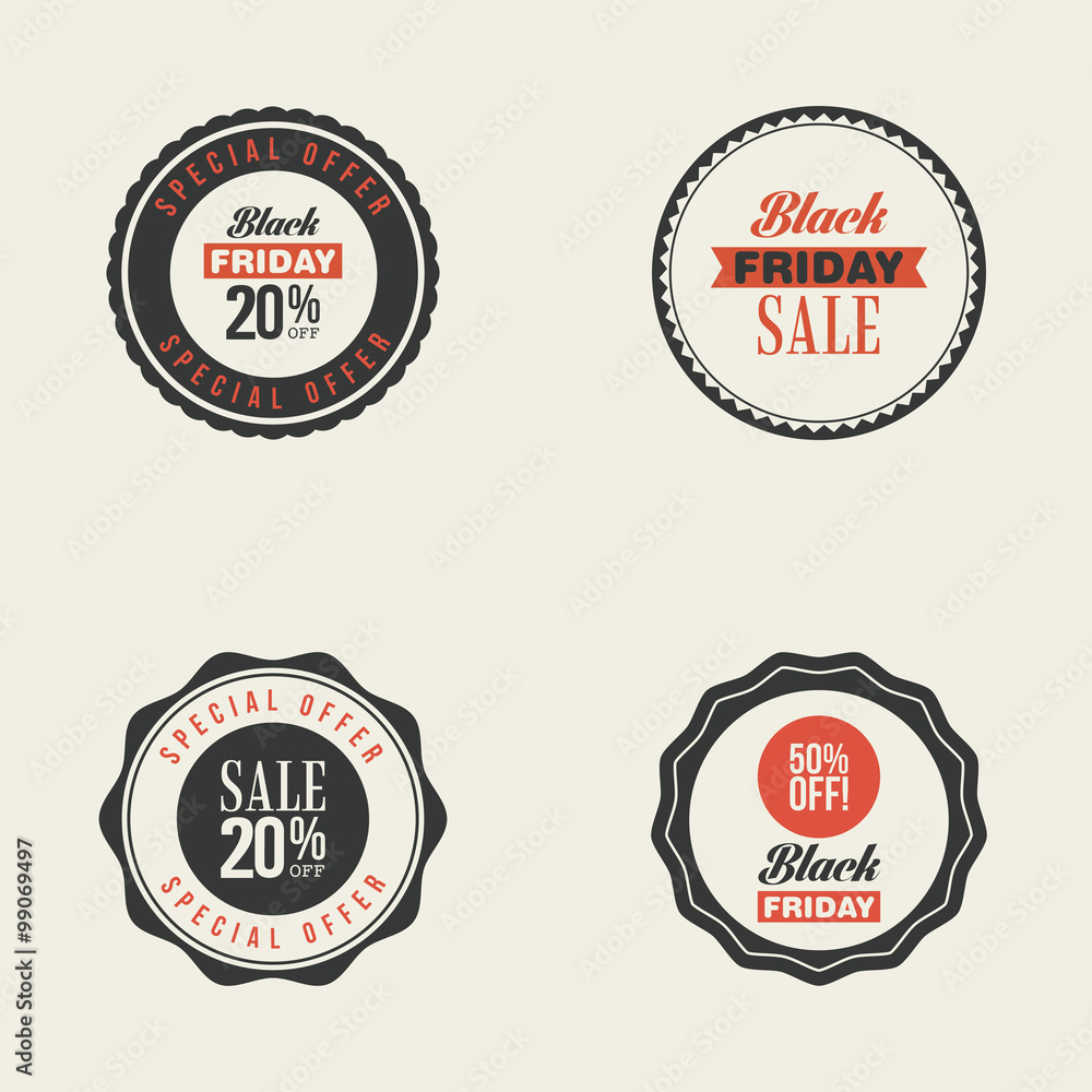 Black Friday Labels Black Friday Labels