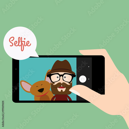 Cute Selfie background