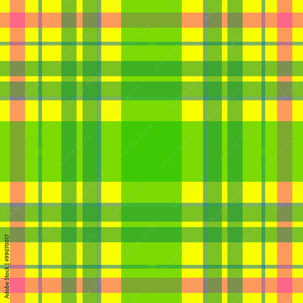 Vector seamless scottish tartan pattern in yellow, green, pink. British or irish celtic design for textile, clothes, fabric or for wrapping, backgrounds, wallpaper Vector seamless scottish tartan pattern in yellow, green, pink. British or irish celtic design for textile, clothes, fabric or for wrapping, backgrounds, wallpaper