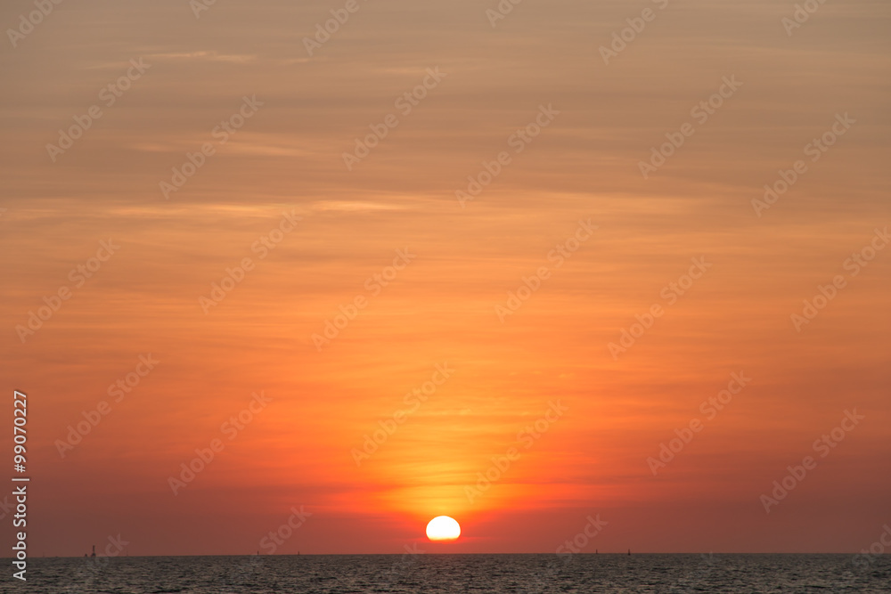 sunset scape for background. sunset scape for background.