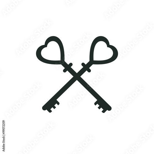 LOVE KEY ICON