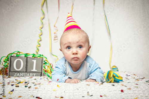 Canvas Print 1. Januar