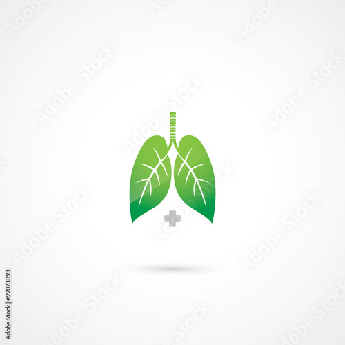 Leaves designed like human lungs