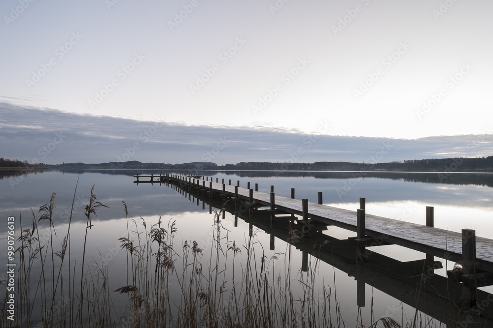 Wörthsee bei Sonnenaufgang