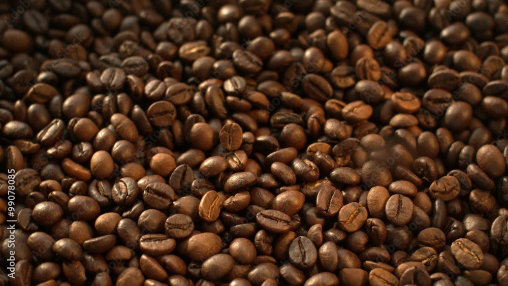Coffee Beans Flying at Slow Motion 1500fps Coffee Beans Flying at Slow Motion 1500fps
