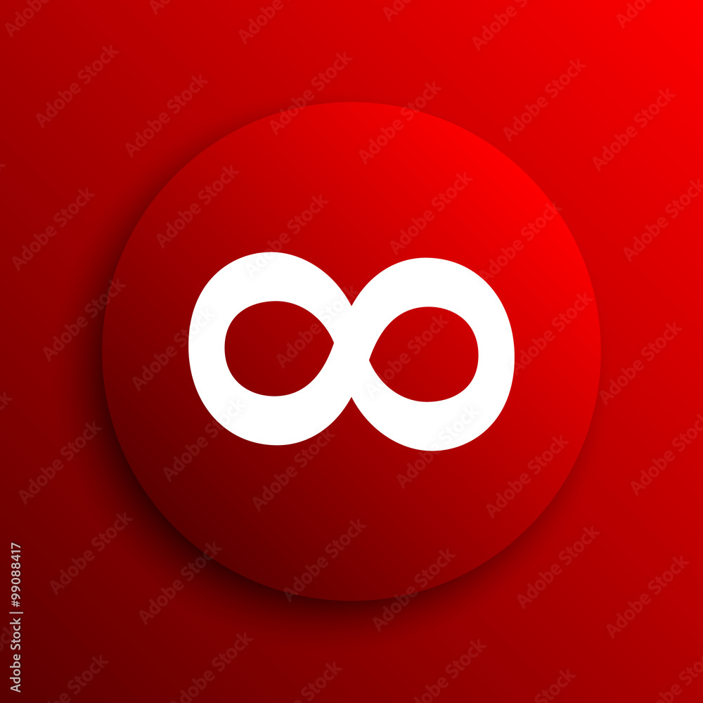 Infinity sign icon Infinity sign icon