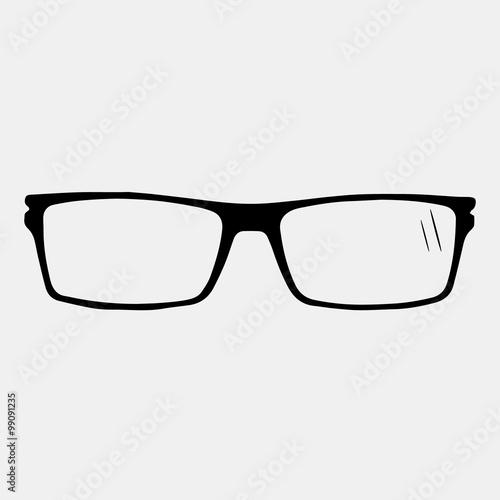 Vector Glasses Icon