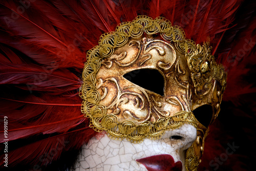 Venitian carnival mask