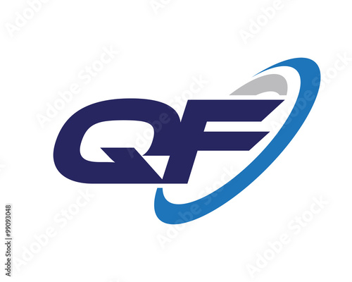 QF Letter Swoosh Logo